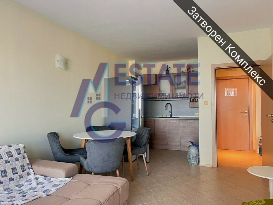 Двустаен апартамент на първа линия море в Царево. ФРОНТАЛНА ГЛЕДКА