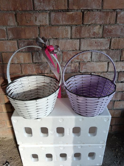 Красивые корзинки для цветов.
