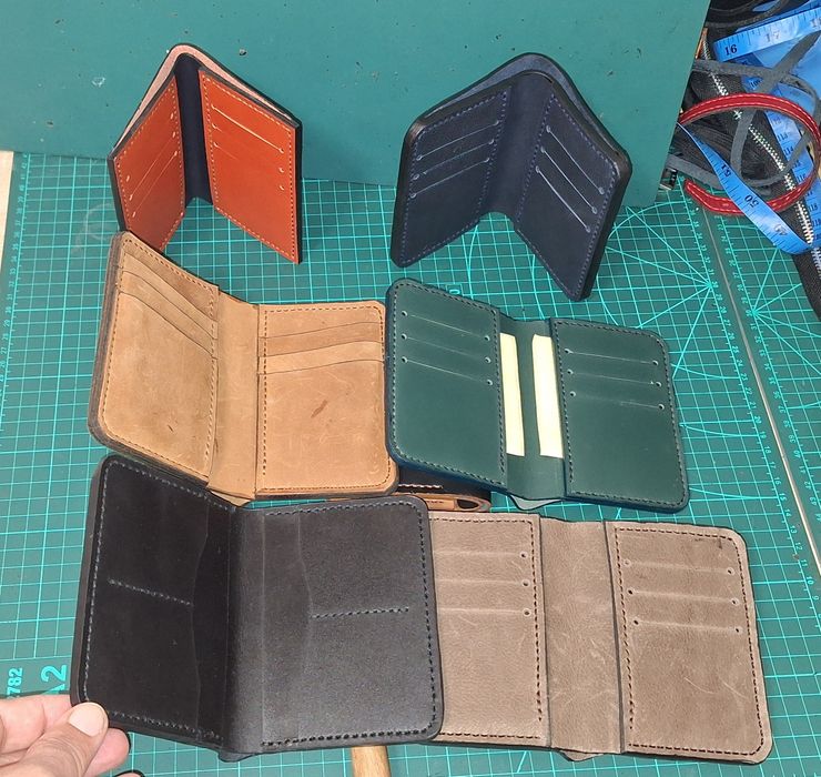 Portofel piele naturala hand made