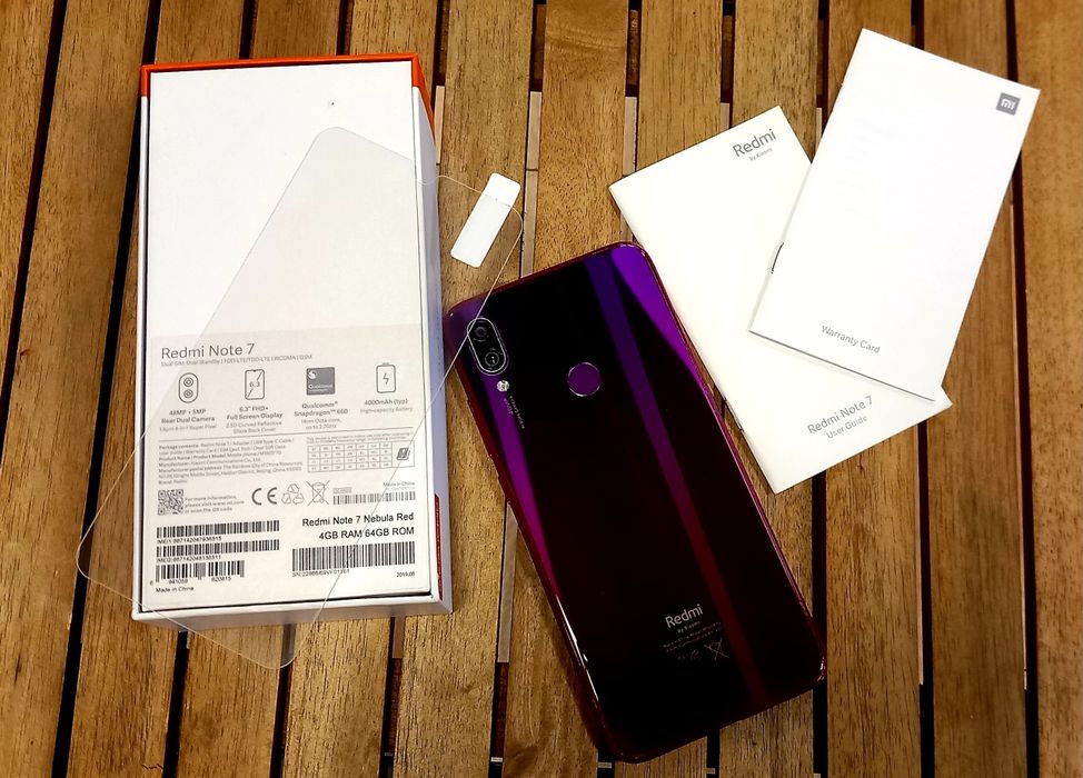 Xiaomi Redmi Note 7 Nebula Red