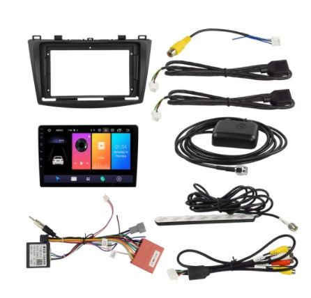 Мултимедия 9" ANDROID 14 за Mazda 3 BL CARPLAY RDS DSP навигация WAZE