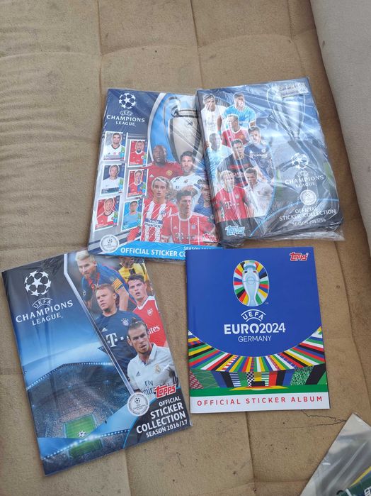 Топпс Topps и Panini Панини албуми