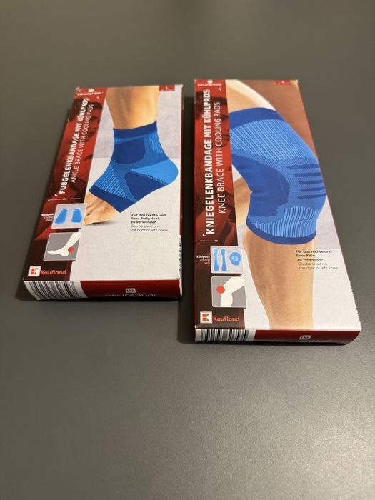 Охлаждаща наколенка/наглезенка