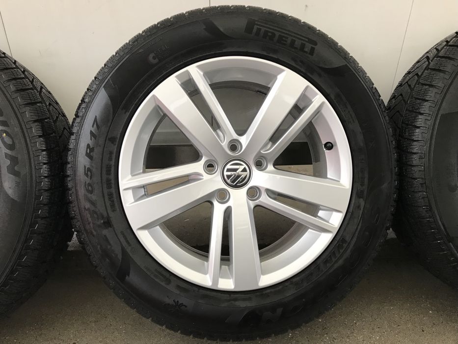 Jante Roți 17 VW Tiguan Seat Tarraco Skoda Kodiaq Anvelope 215 65 R17