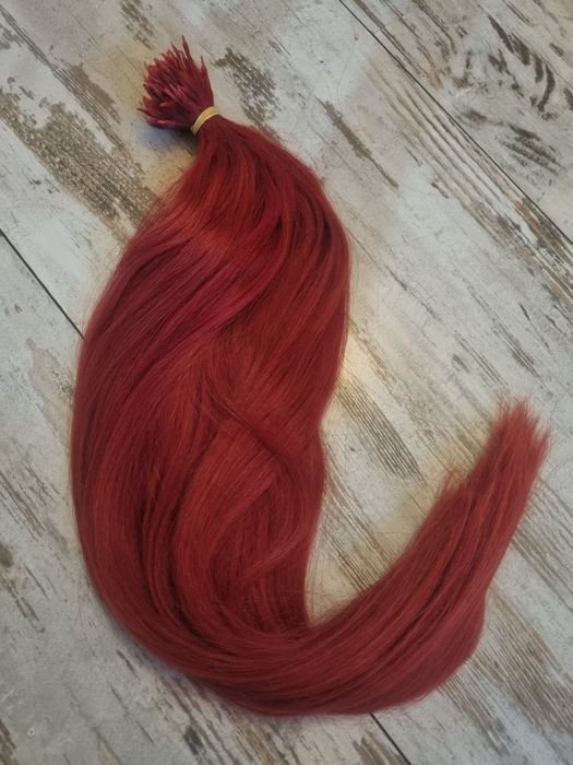 Кератинови кичури, Естествена коса