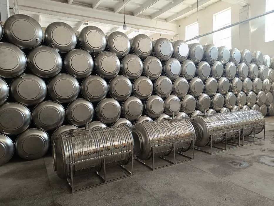 Эко бочка (Ёмкост, бак) для воды из нержавейка марки 304 с подставкой