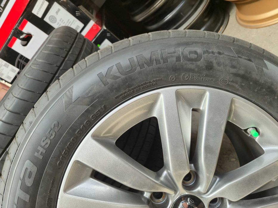 4 ROTI Jante+Anvelope VARA - 215/60/16 5x108 - OEM Peugeot 308 / 508 - Citroen DS - ANVELOPE CA NOI - DOT 2025 !