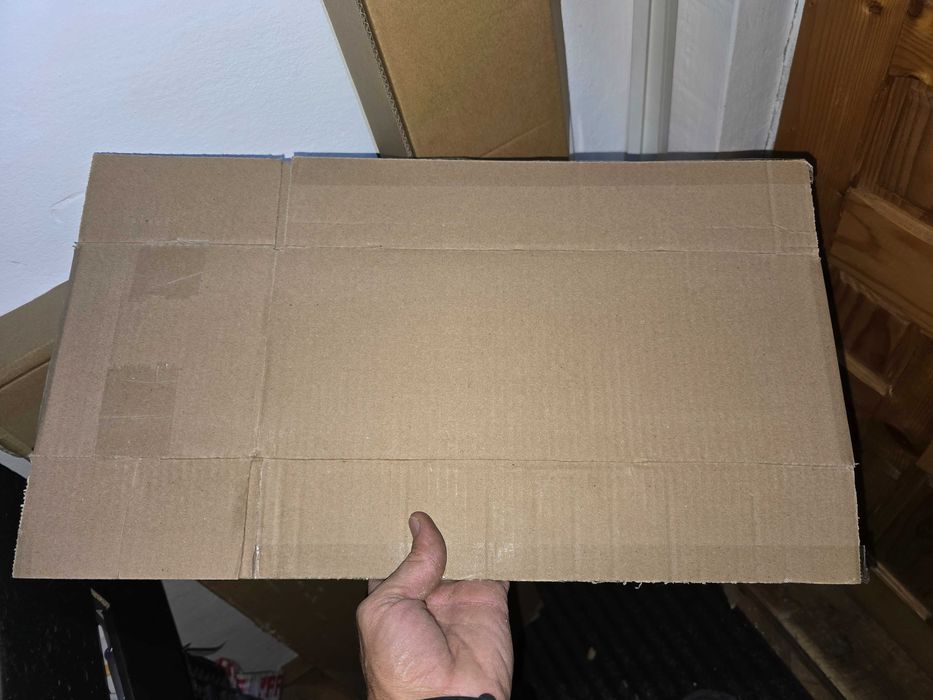 Pachet cu 50 de cutii din carton 39x14x14 + 2 ladite carton