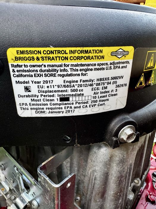 Tractoras gazon Murray 12/30- motor BriggsStratton 2017