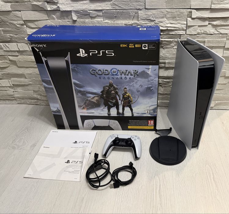 PS5 - PlayStation 5 Digital + 30 jocuri