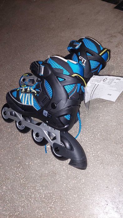 Role Noi Adulti/Copii, cu eticheta, decathlon Oxelo Fit 5, Marime reglabila 38-41