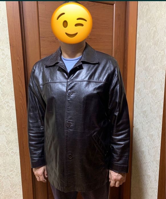 Куртка мужская кожаная