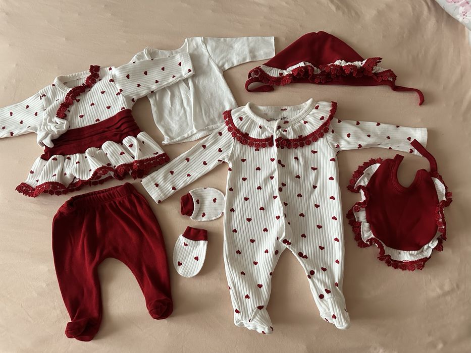 Комлект для новорожденной девочки (0-3 мес)