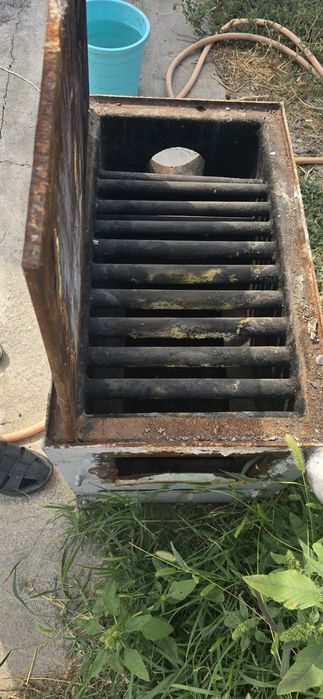 Печка с горелкой