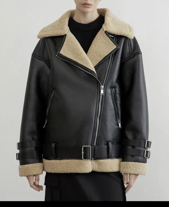 Дубленка зима Буу продается. Пальто новая Zara. Стоило 78 тысч