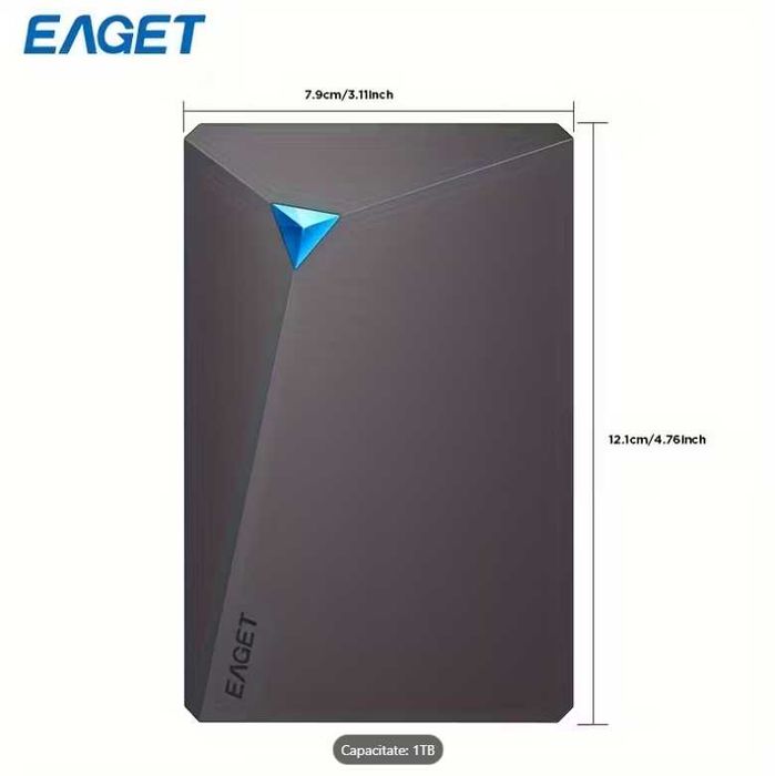 Hdd Eaget 1 TB design dual disk Nou