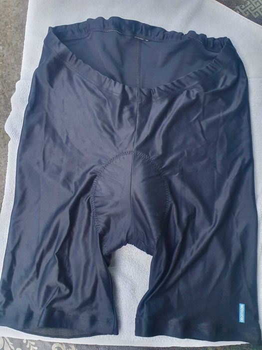 Pantaloni Scurți Ciclism Decathlon cu Bazon Protecție – Negri