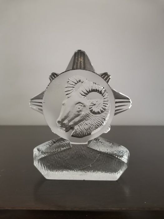 Paperweight cristal decorațiune colecție birou