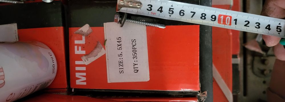 Sarma ZN 2,5 si surub autoforant