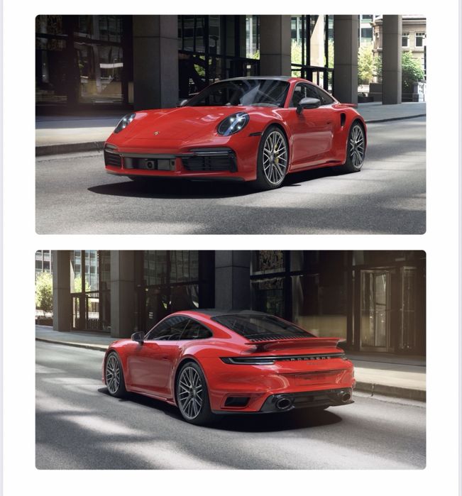 Porsche 911 Turbo / Turbo S растаможен машина в Ташкенте