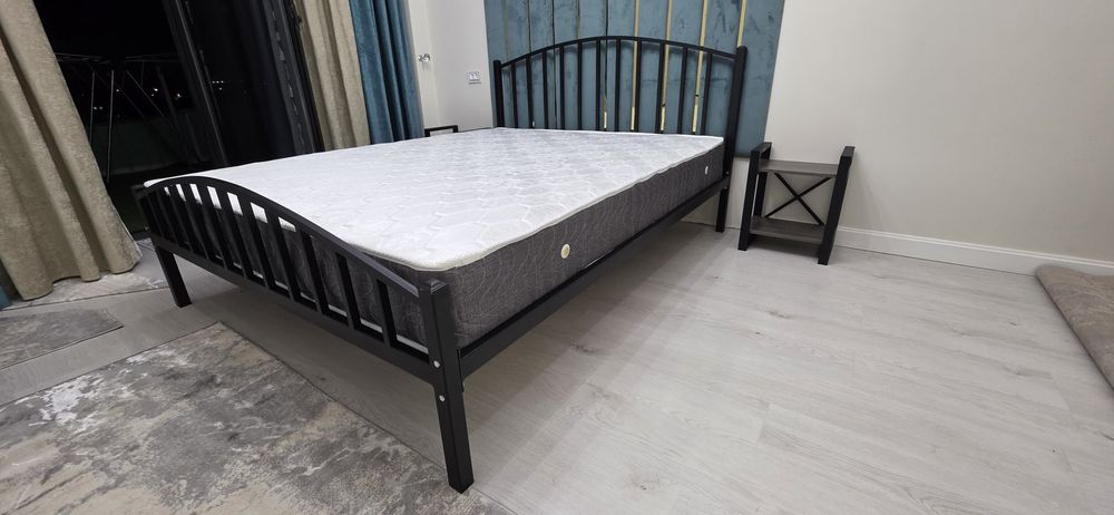 Металлические двуспальная кровать. Темир Калават. Model:   ISABELLA