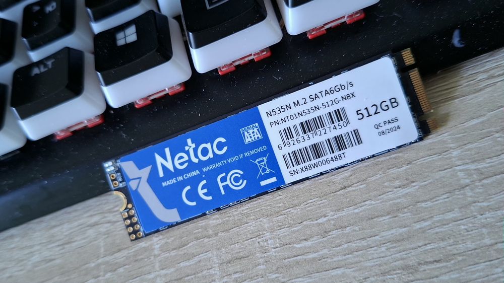 SSD Lexar 512GB/128Gb