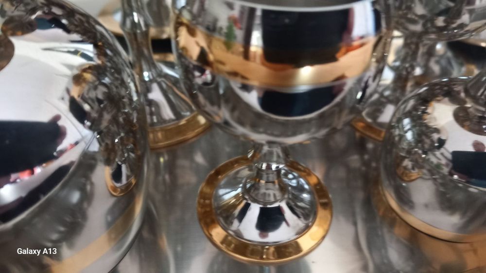 Vând zepter nou cu dungă aur 24k