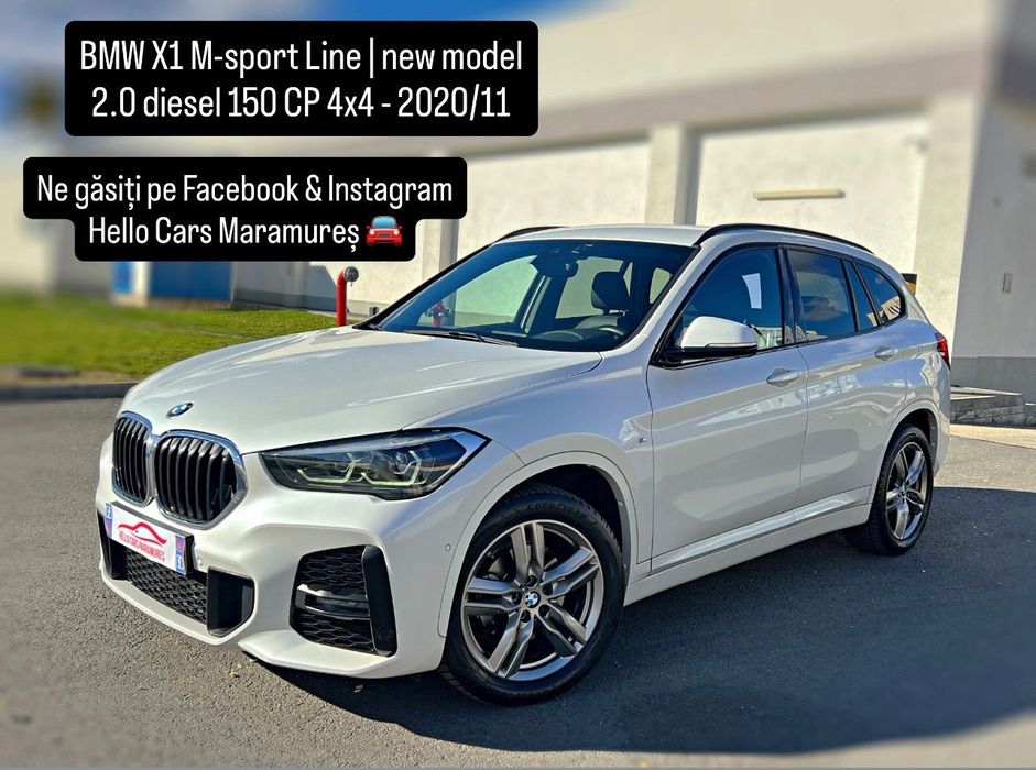 BMW X1 M-sport Line Alb Perlat 4x4 Automat new model