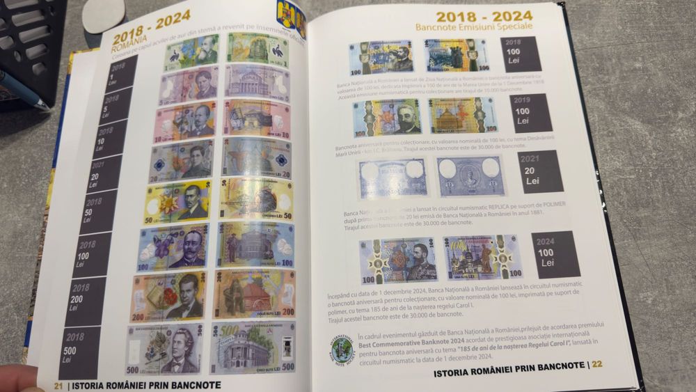 Catalog numismatic “Istoria Romaniei” - Bancnote și Monede