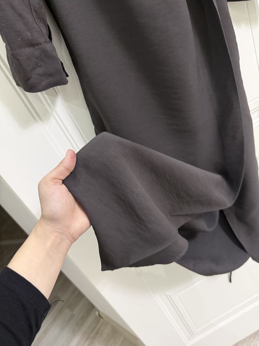Платье от Zara тёмно-серого цвета
