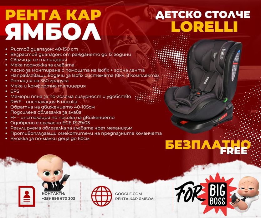 Рента Кар - Ямбол