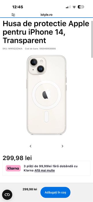 Husa iphone 14 pro max originala