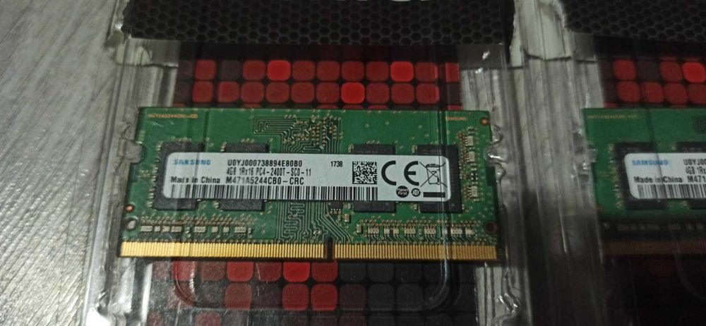Рам памет за лаптоп 2бр 4gb ddr4