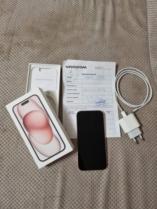 Iphone 15 128 GB Pink