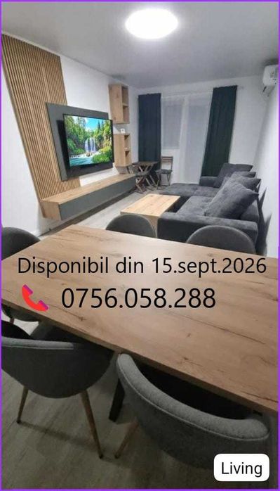 Proprietar! Inchiriez apartament 2 camere langa Metrou M2, modern, bloc nou.