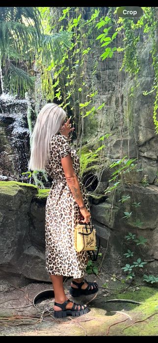 Рокля на Zara леопардов принт