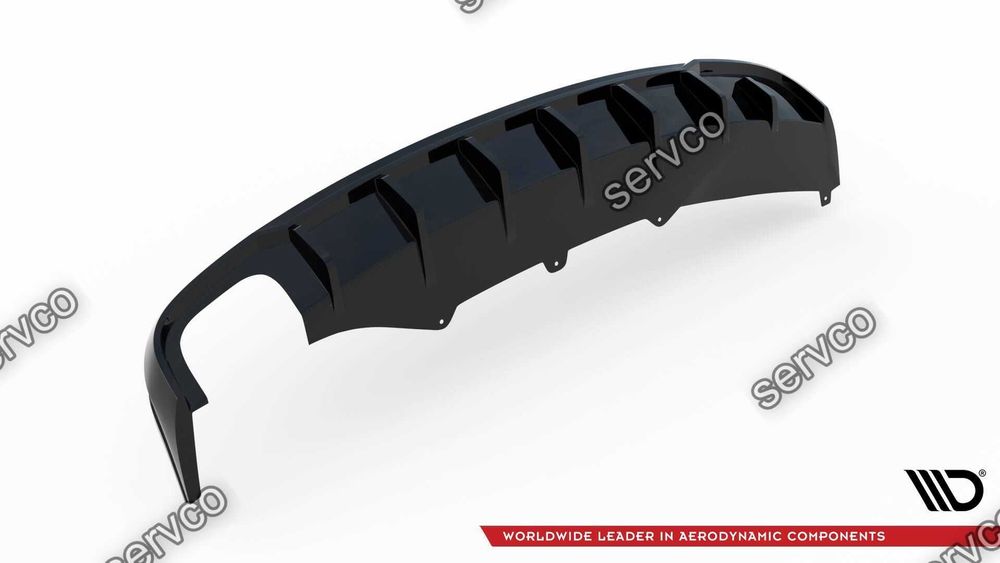 Prelungire difuzor bara spate Audi A4 B8 2007-2011 v20 - Maxton Design