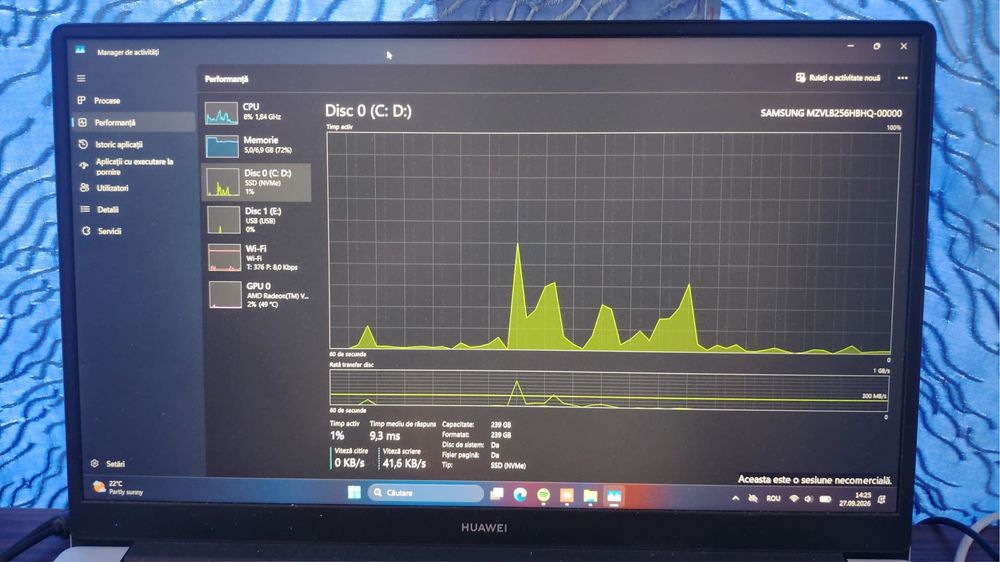Laptop Huawei Matebook d15