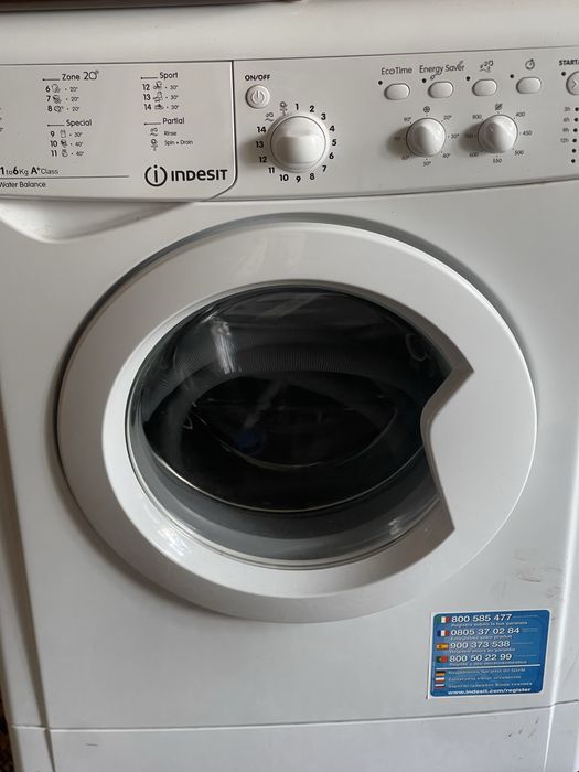 Пералня Indesit IWC60851