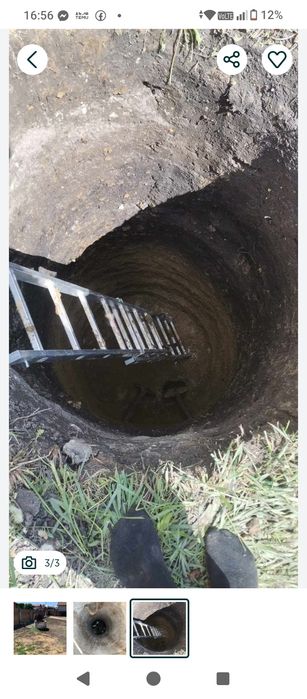 Curatare fantana adancesc