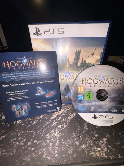 Hogwarts Legacy (PS5)/ The Crew Motorfest Special Edition (PS5)/Guardians of the Galaxy(PS5)