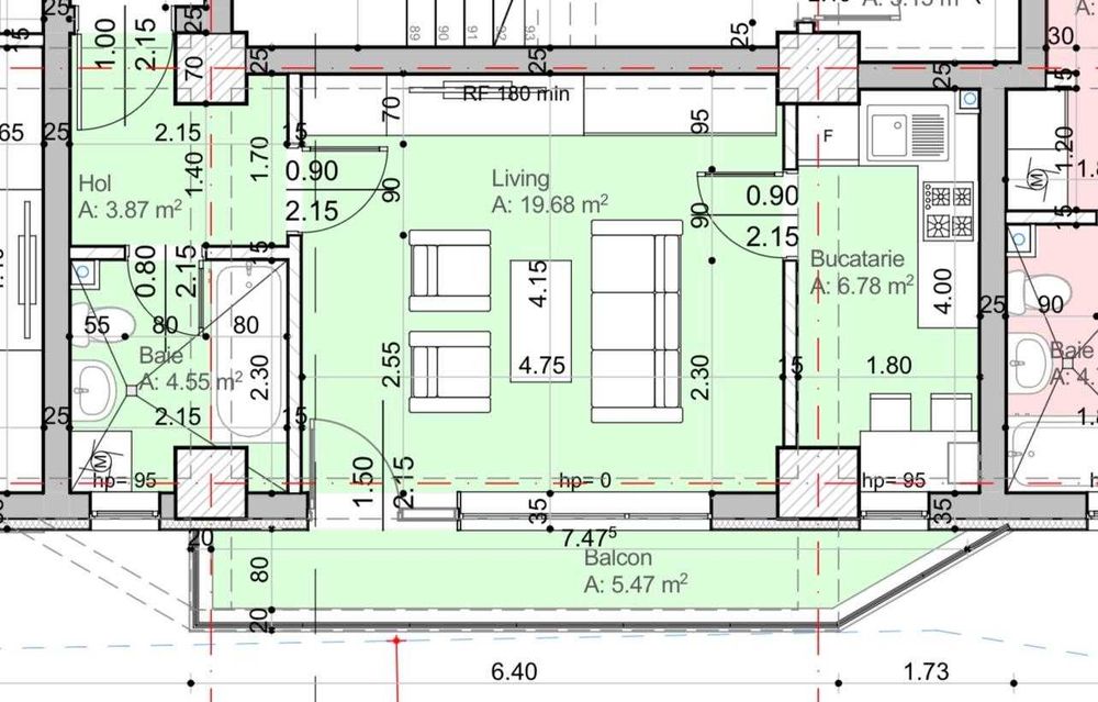 Apartament 1 camera! Bloc nou Nueva!
