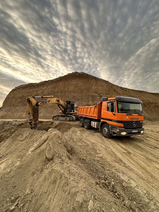 Excavatii demolari Inchirieri Buldoexcavator Basculanta Sovata