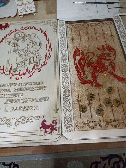 Нарды ручная работа