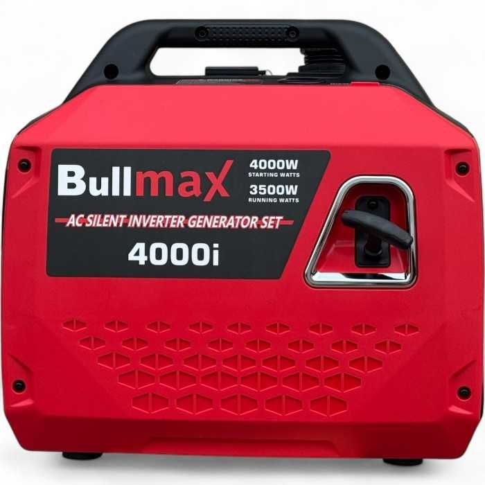 Инверторен обезшумен генератор за ток Bullmax 4000i, 3.5kW, Чиста сину