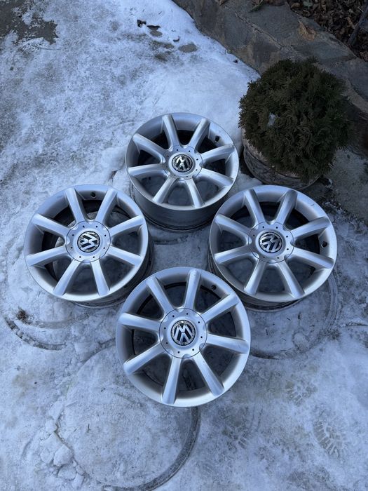 Jante originale VW, R15, 5x112, 7j, et 37, in stare buna