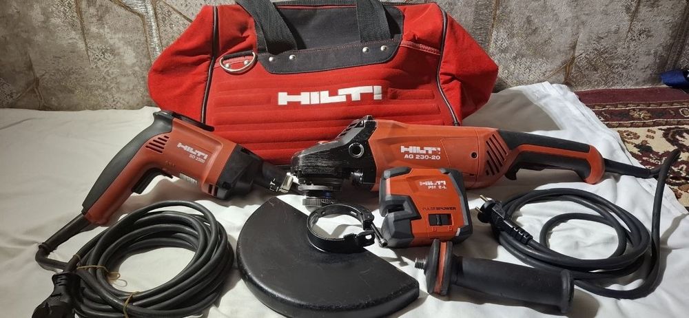 Hilti balgarka drel lazer i sumkasi