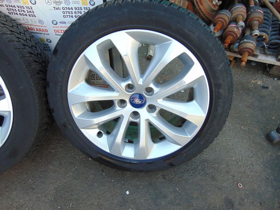 Jante aluminiu Ford Mondeo mk5 S max Kuga Galaxy 3 r17 jante aliaj cu anvelope iarna 215/55/r17