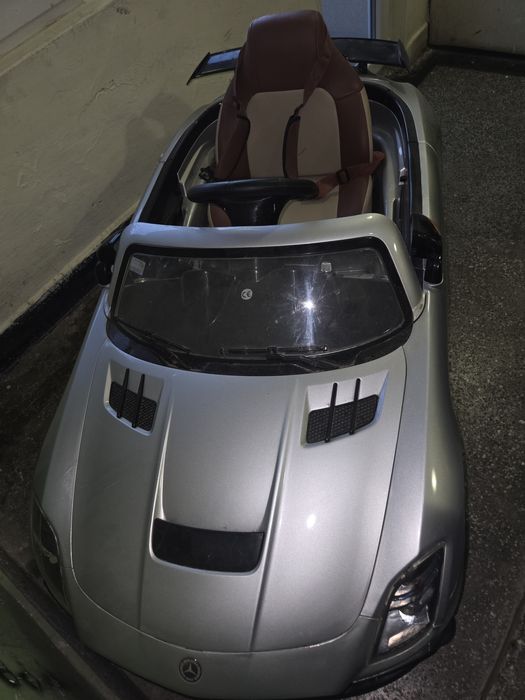 Електрическа кола Mercedes SLS, Buddy Toys, + 3 години, 3 км/ч,