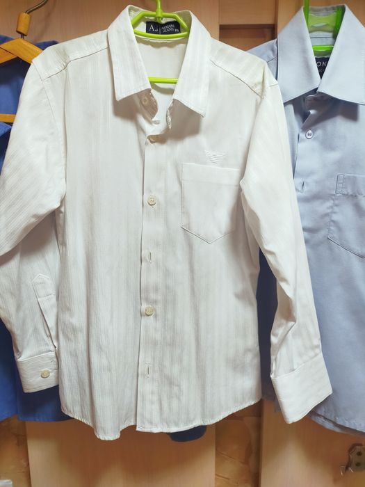 Рубашки школьные детские